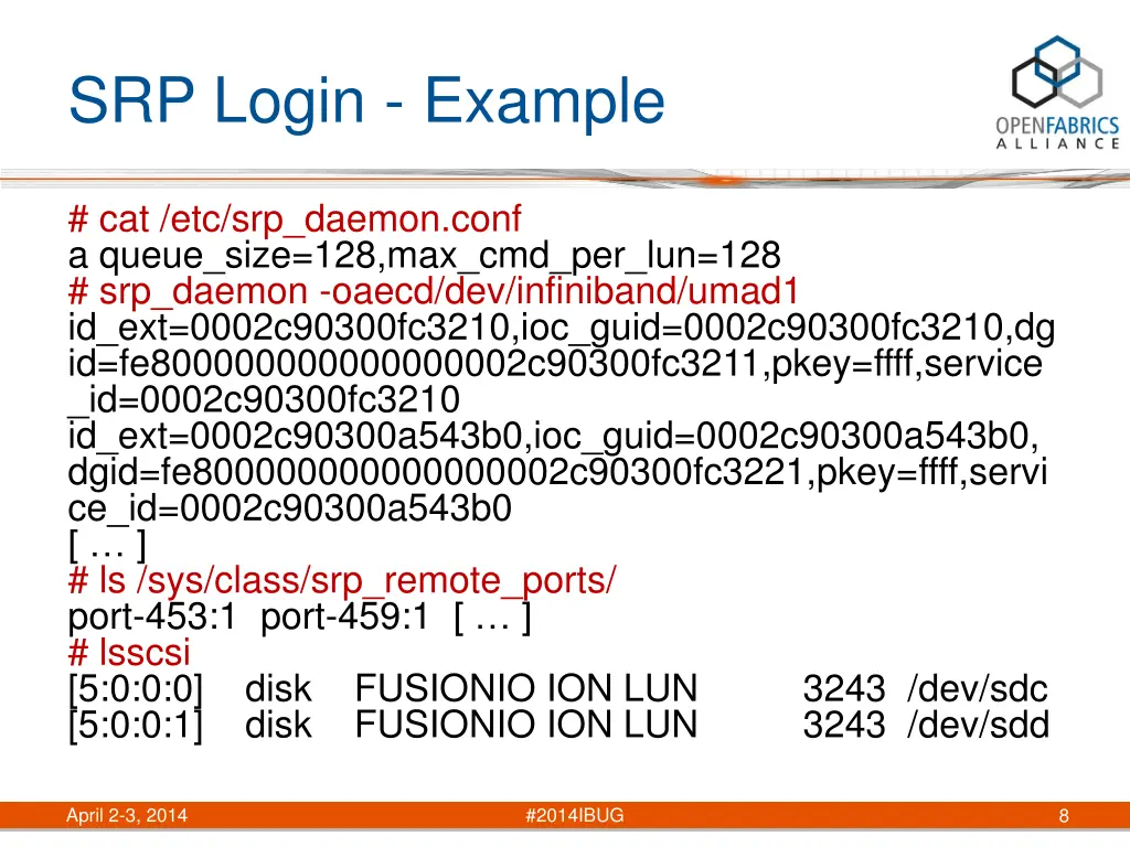 srp login example