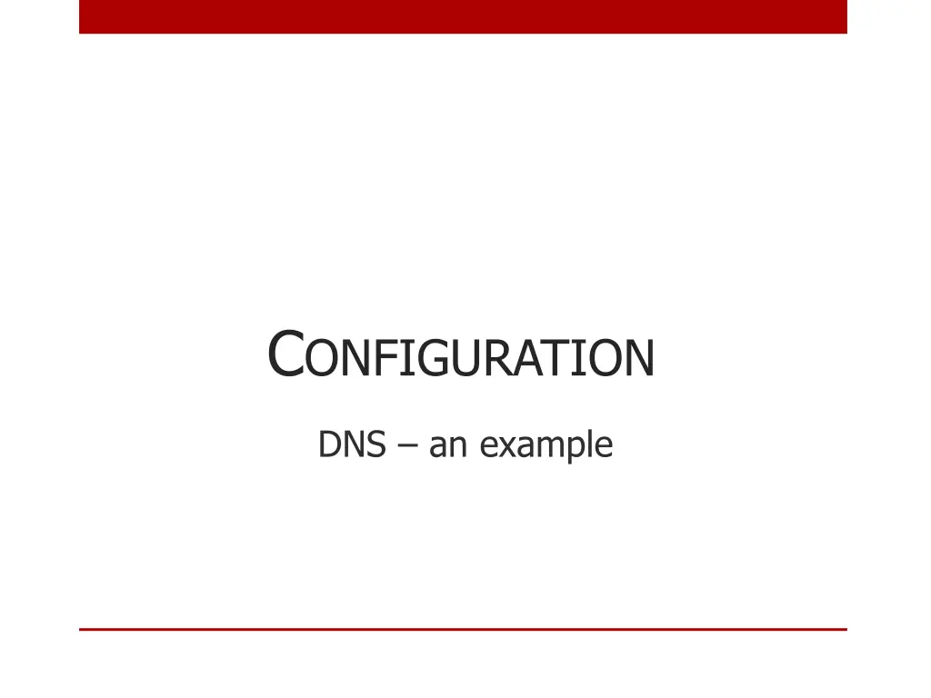 c onfiguration