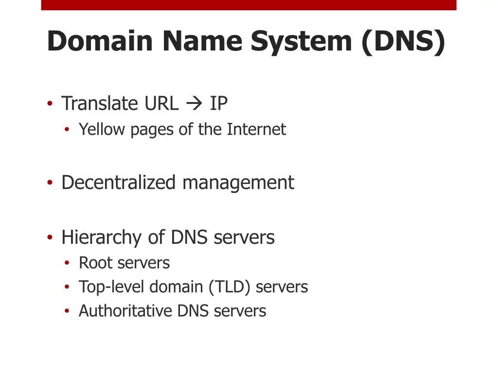 domain name system dns