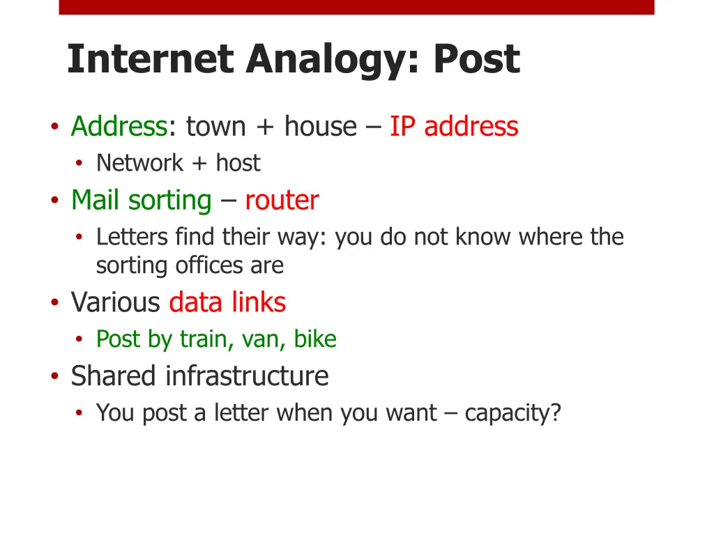 internet analogy post