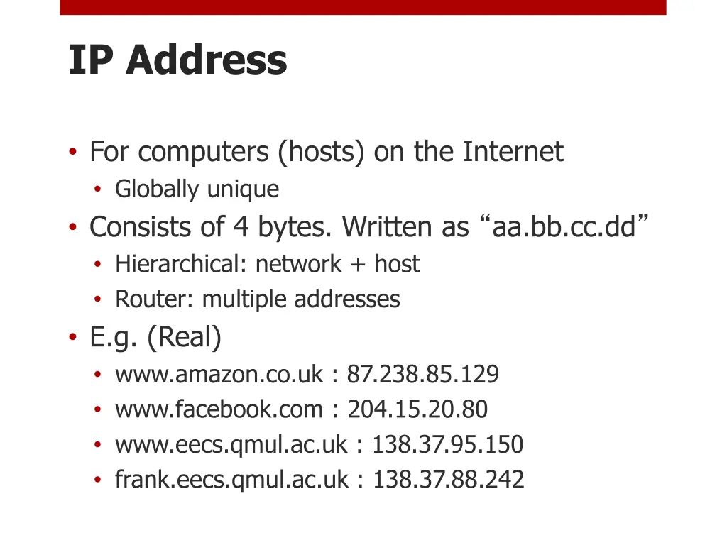 ip address