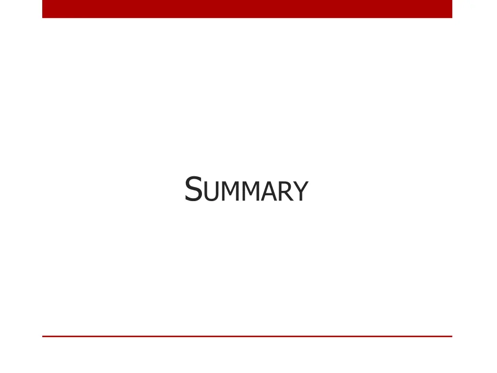 s ummary