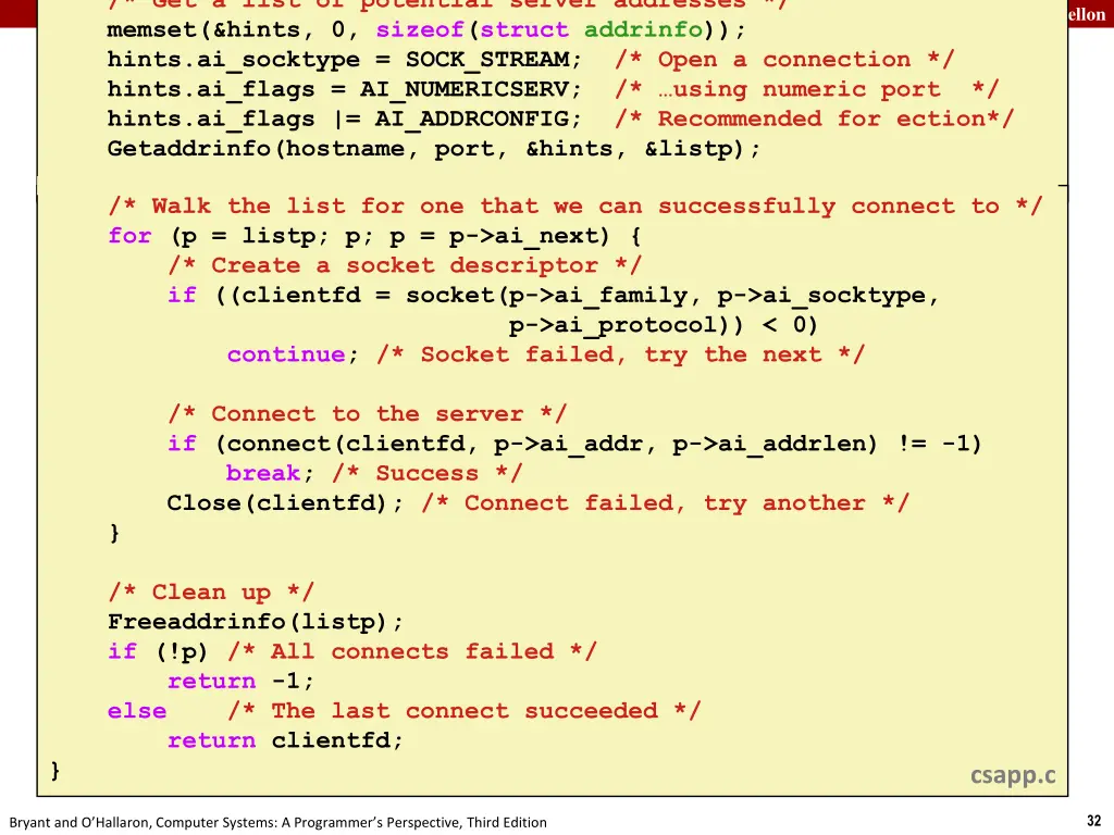 get a list of potential server addresses memset