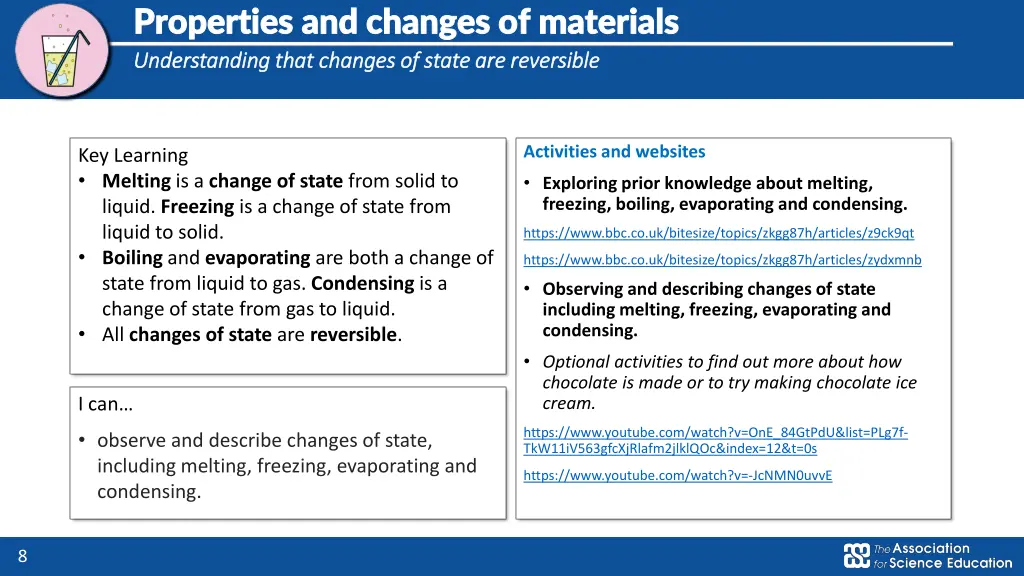 properties and changes of materials properties 4