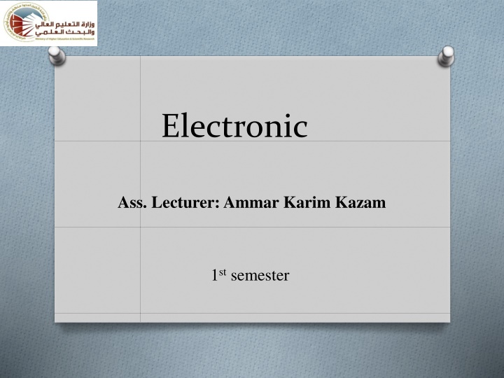 electronic