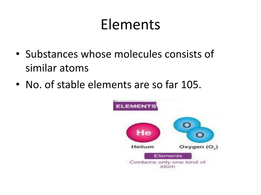 elements