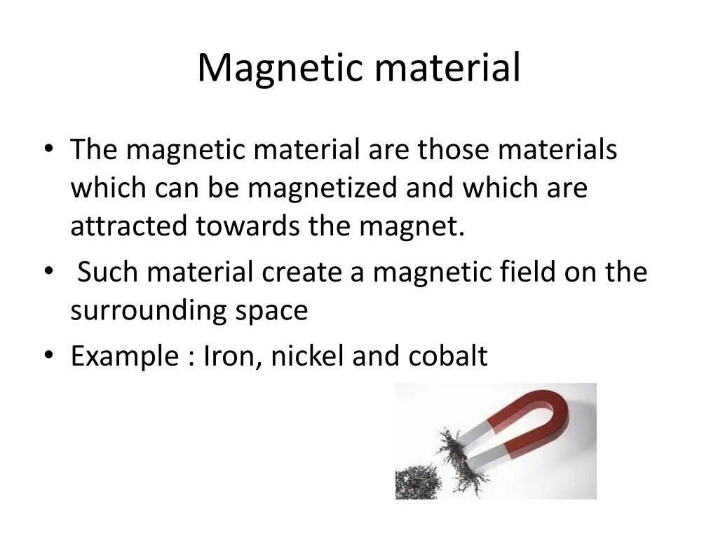 magnetic material