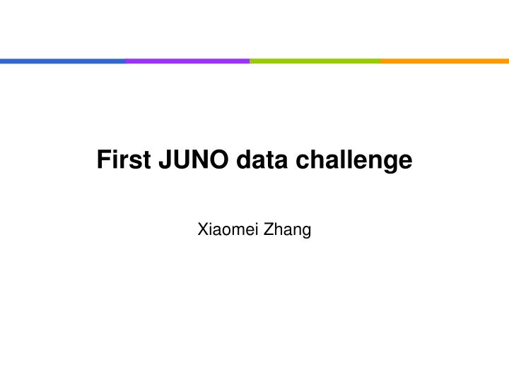 first juno data challenge