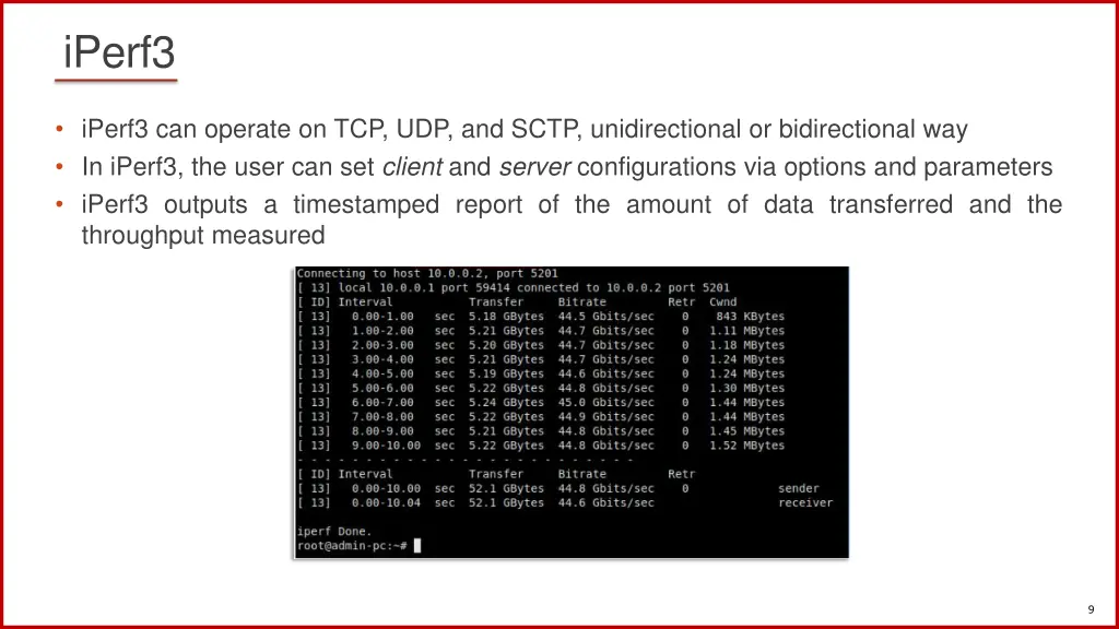 iperf3 1
