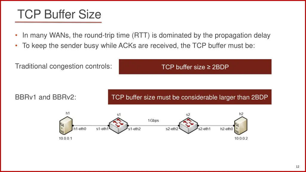 tcp buffer size