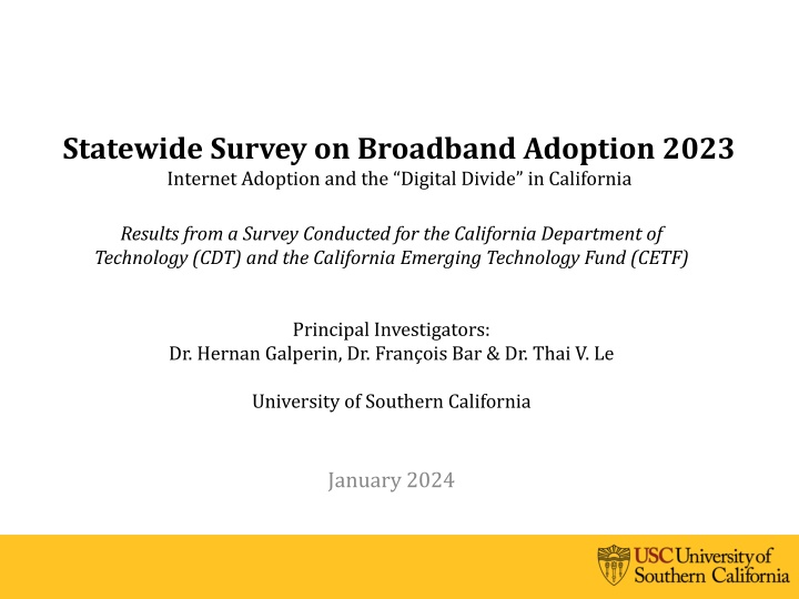 statewide survey on broadband adoption 2023