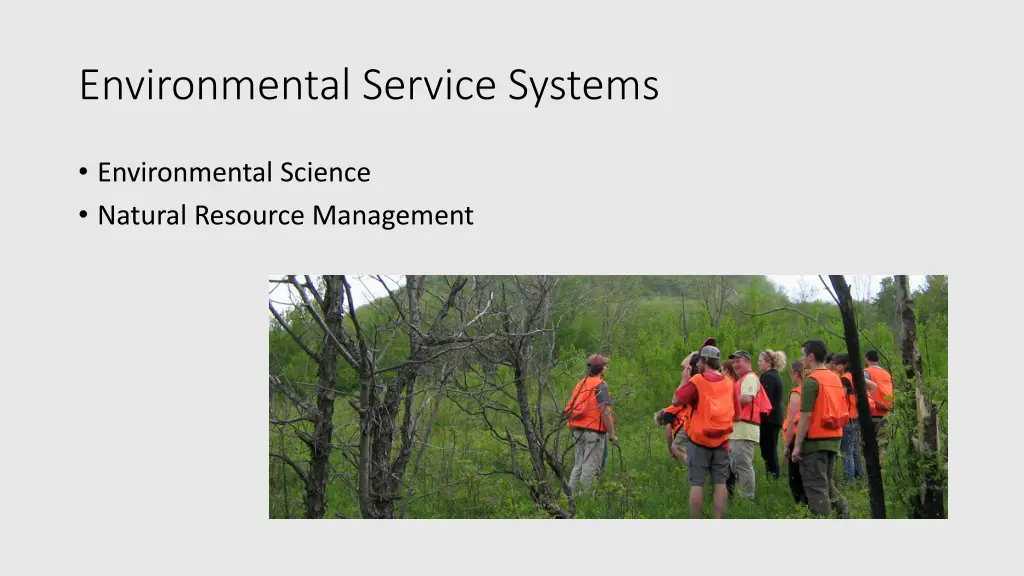 environmental service systems