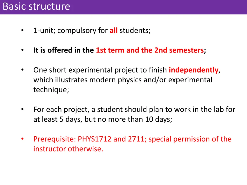 basic structure