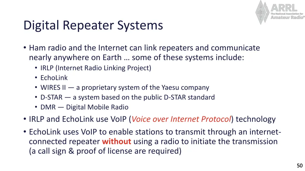 digital repeater systems