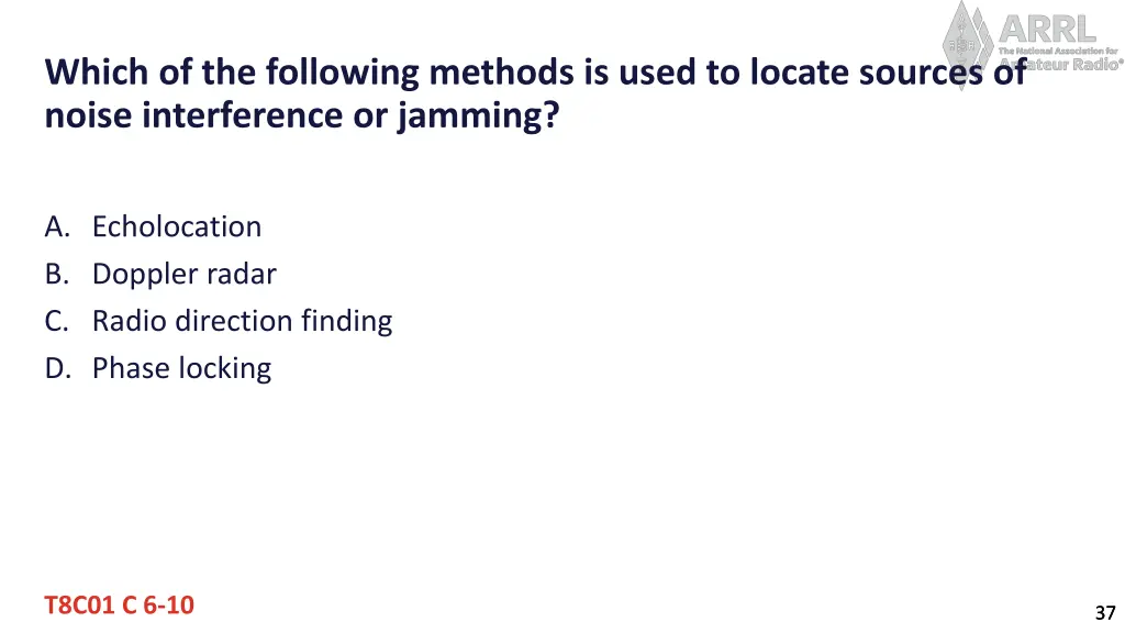 which of the following methods is used to locate