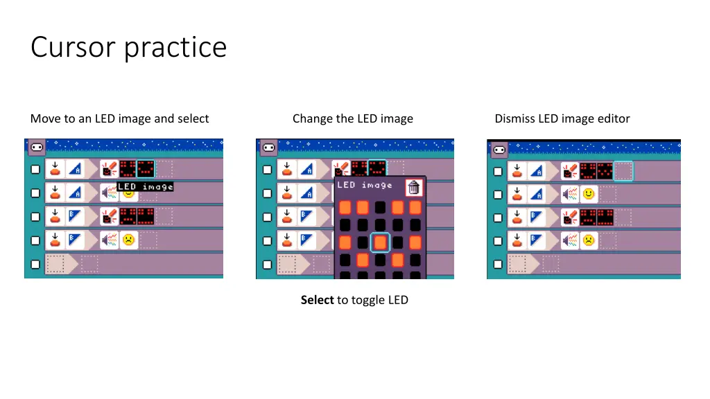 cursor practice