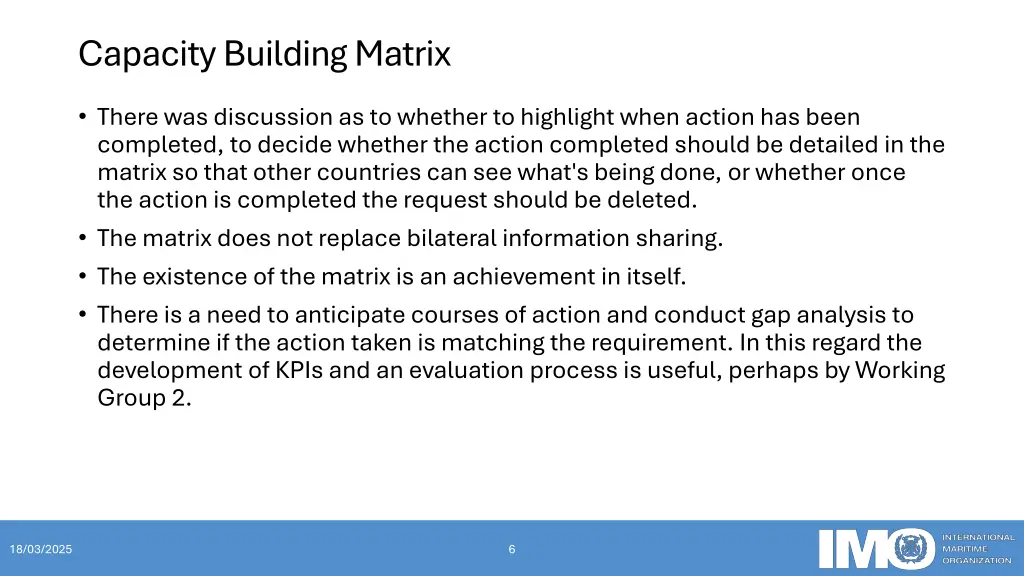 capacity building matrix 2