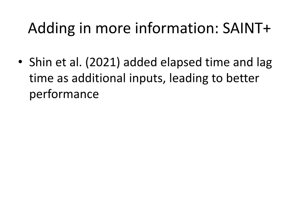 adding in more information saint