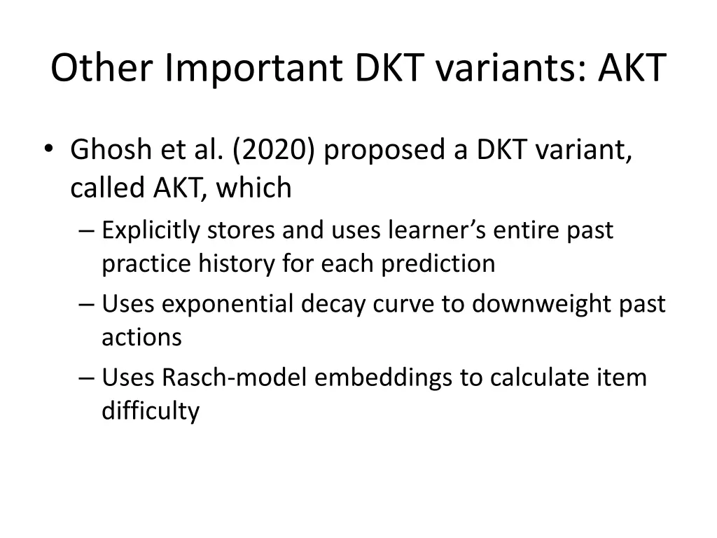other important dkt variants akt