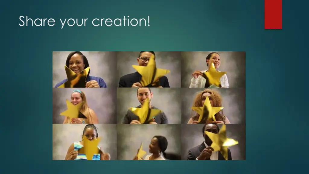 share your creation