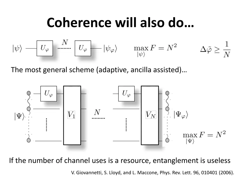 coherence will also do