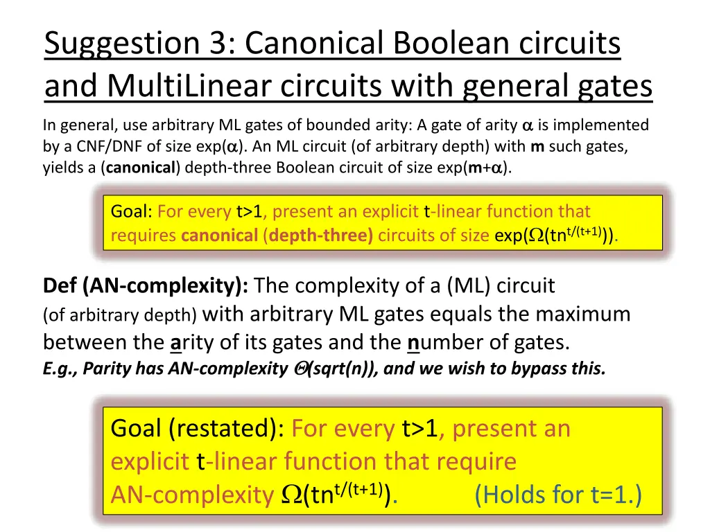 suggestion 3 canonical boolean circuits 1