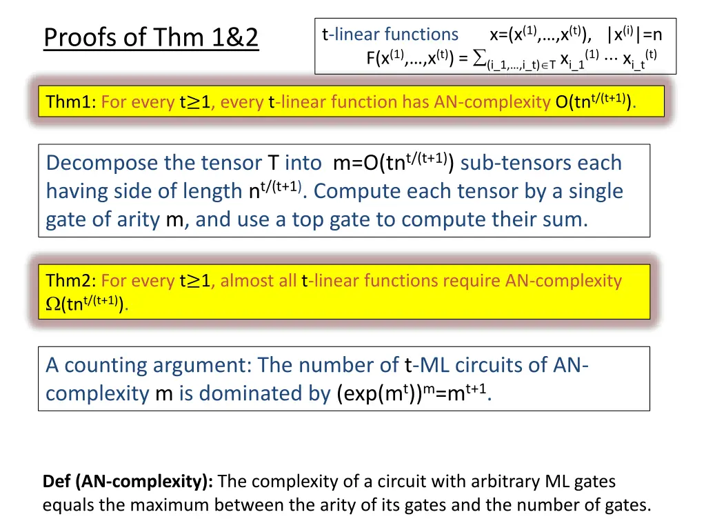 t linear functions