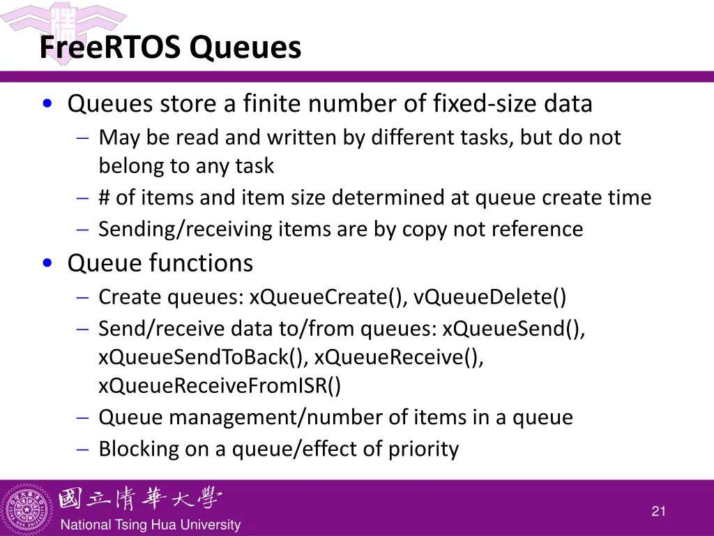 freertos queues 1