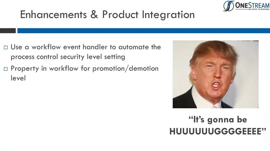 enhancements product integration