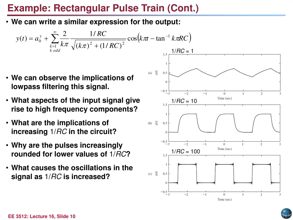 example rectangular pulse train cont