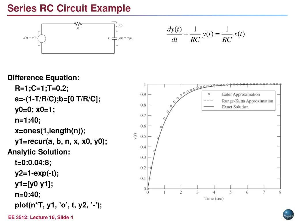 series rc circuit example