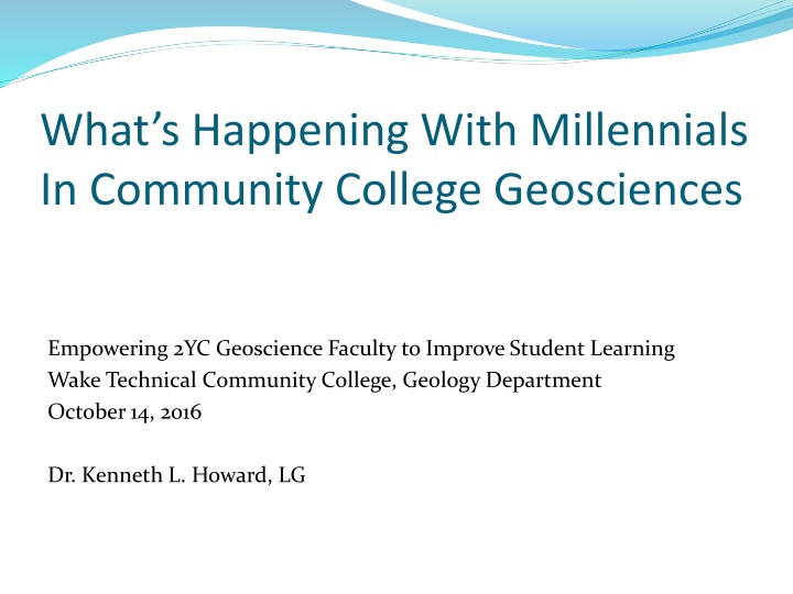 what s happening with millennials in community