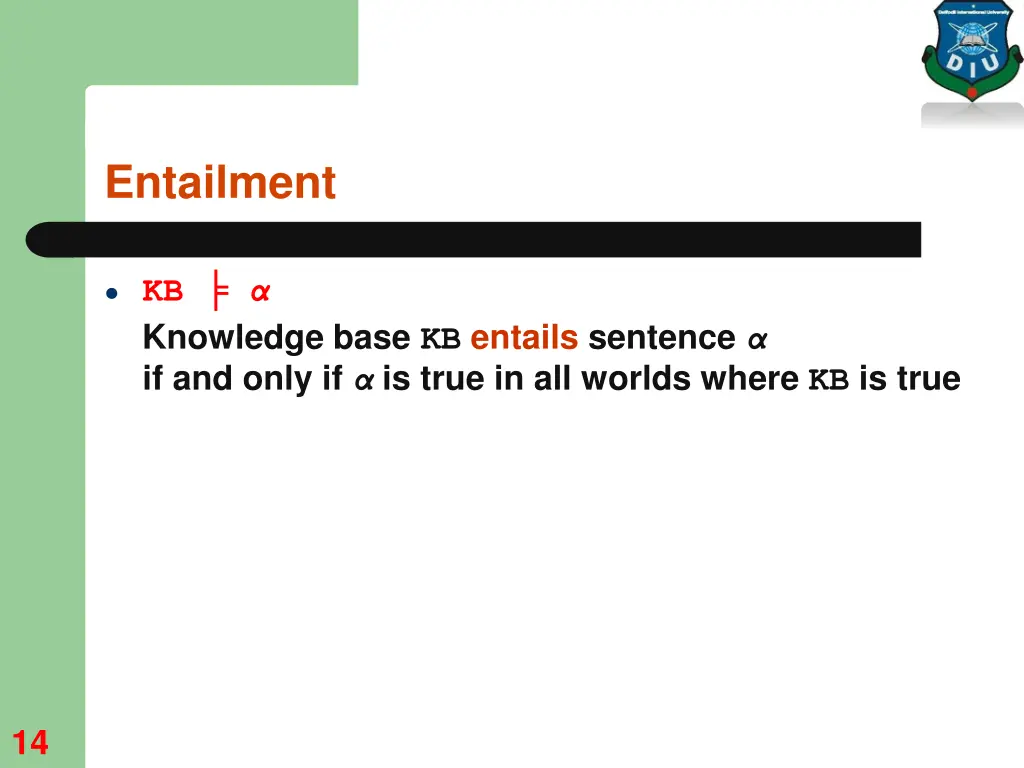 entailment