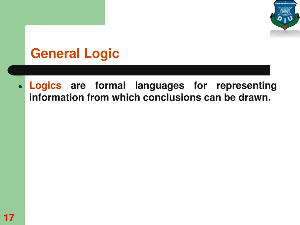 general logic 4