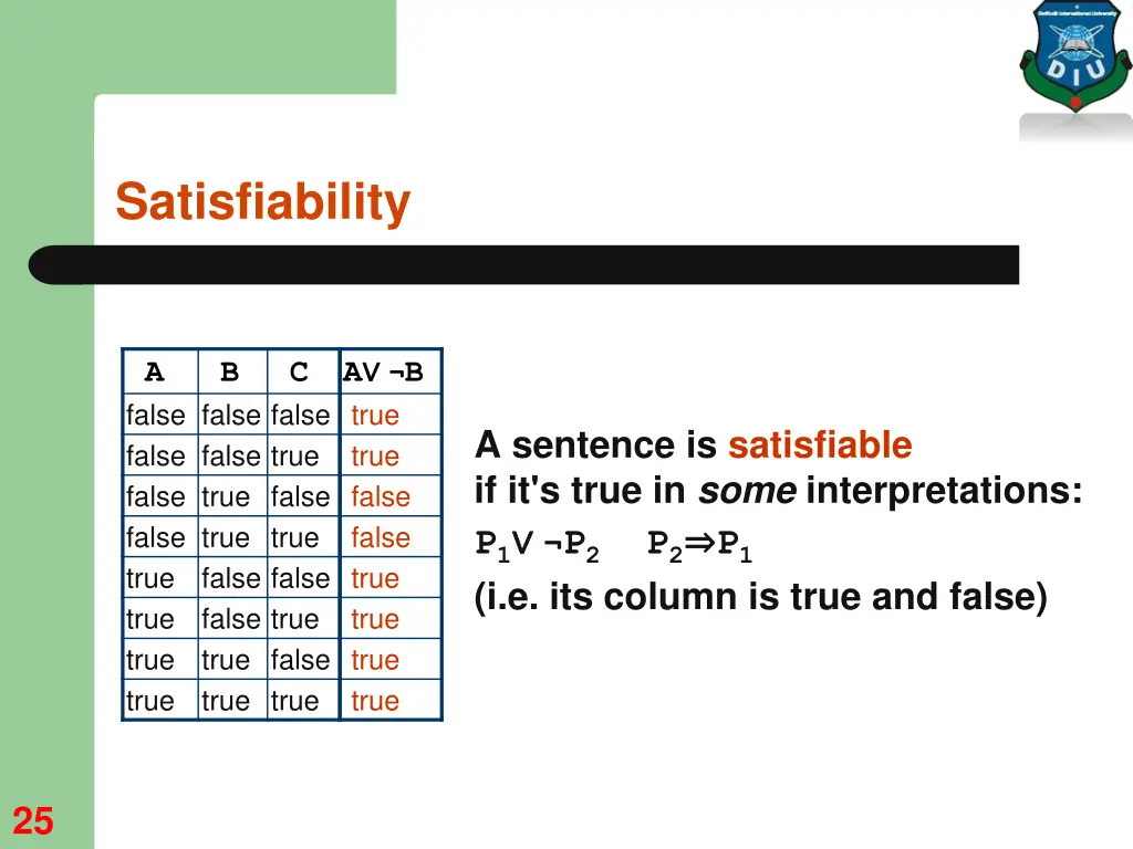 satisfiability