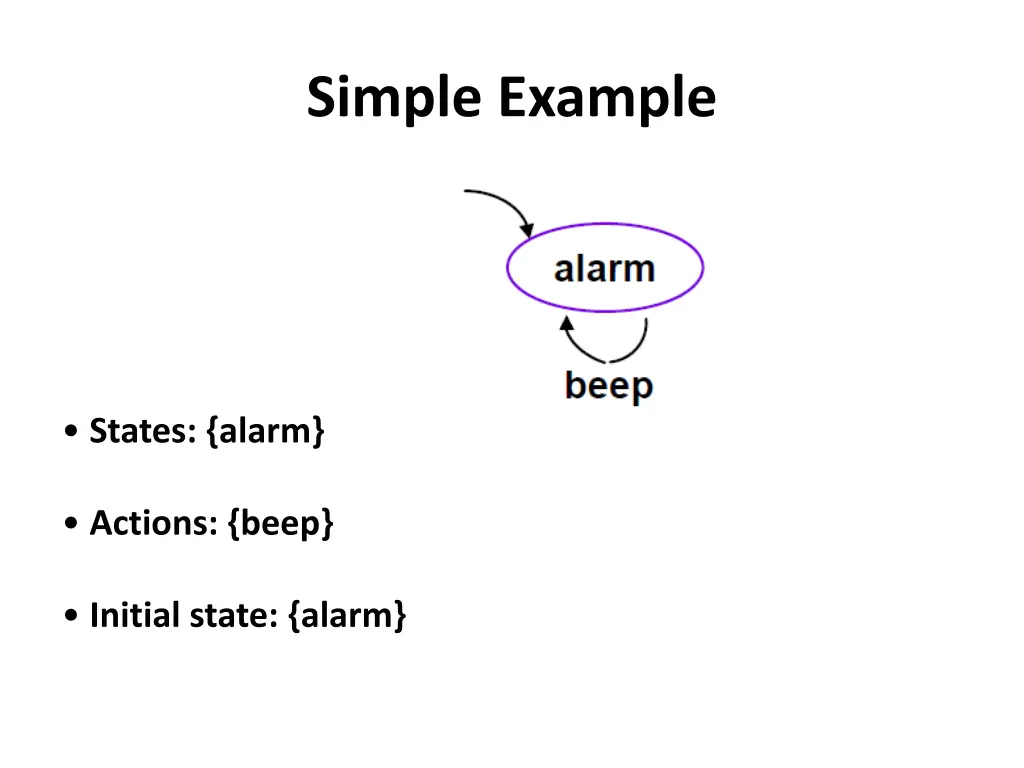 simple example