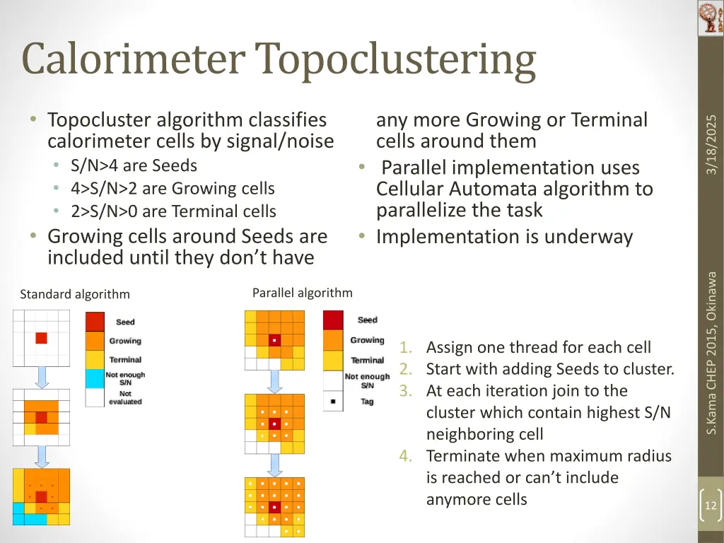calorimeter topoclustering