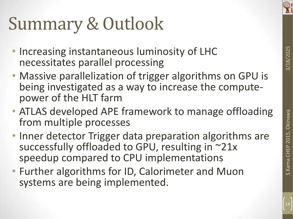 summary outlook