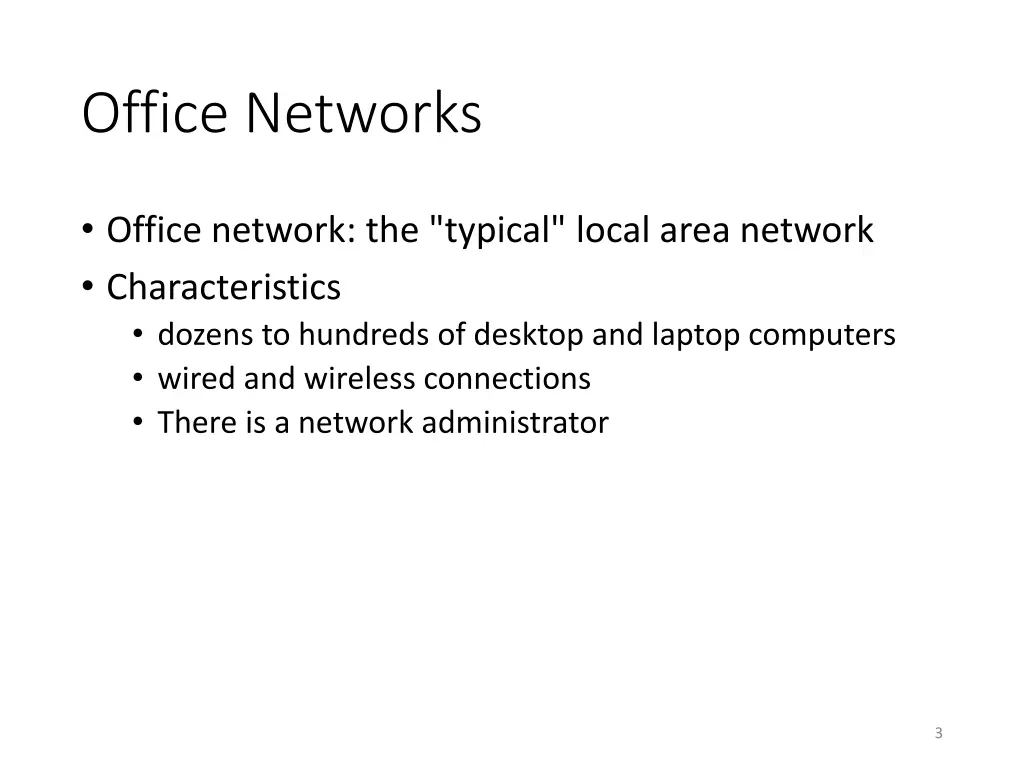 office networks