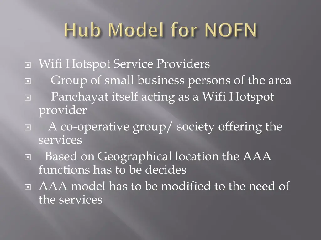 wifi hotspot service providers group of small