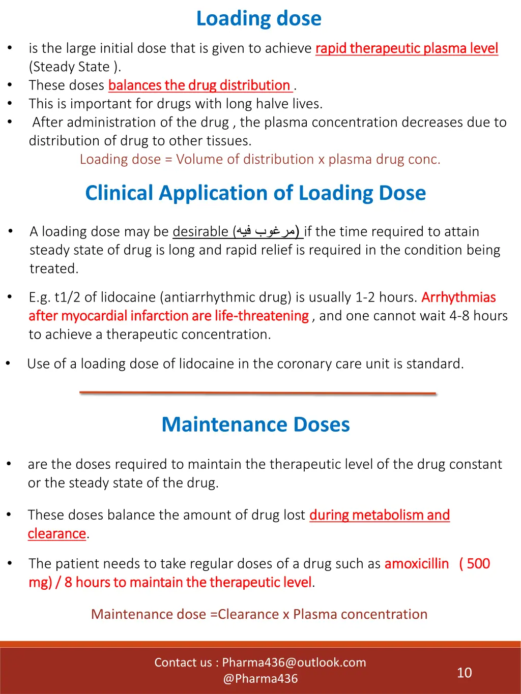 loading dose