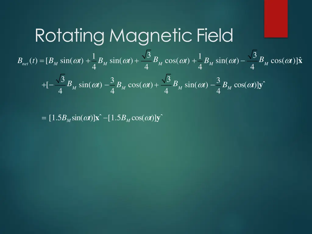 rotating magneticfield 2