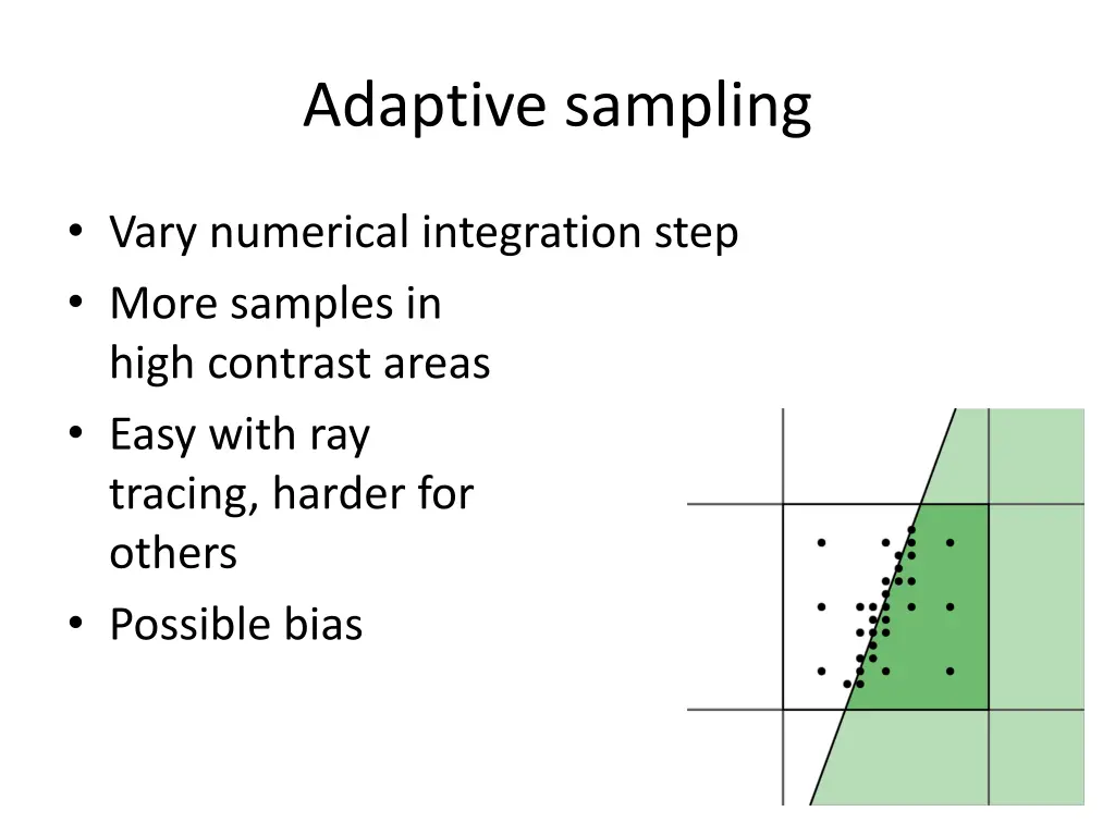 adaptive sampling