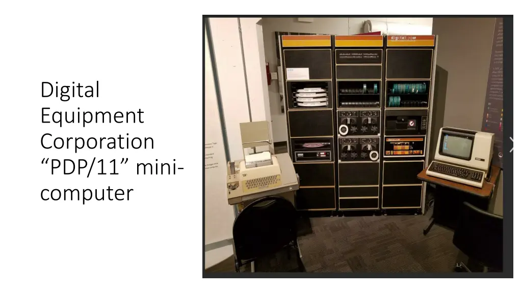 digital equipment corporation pdp 11 mini computer