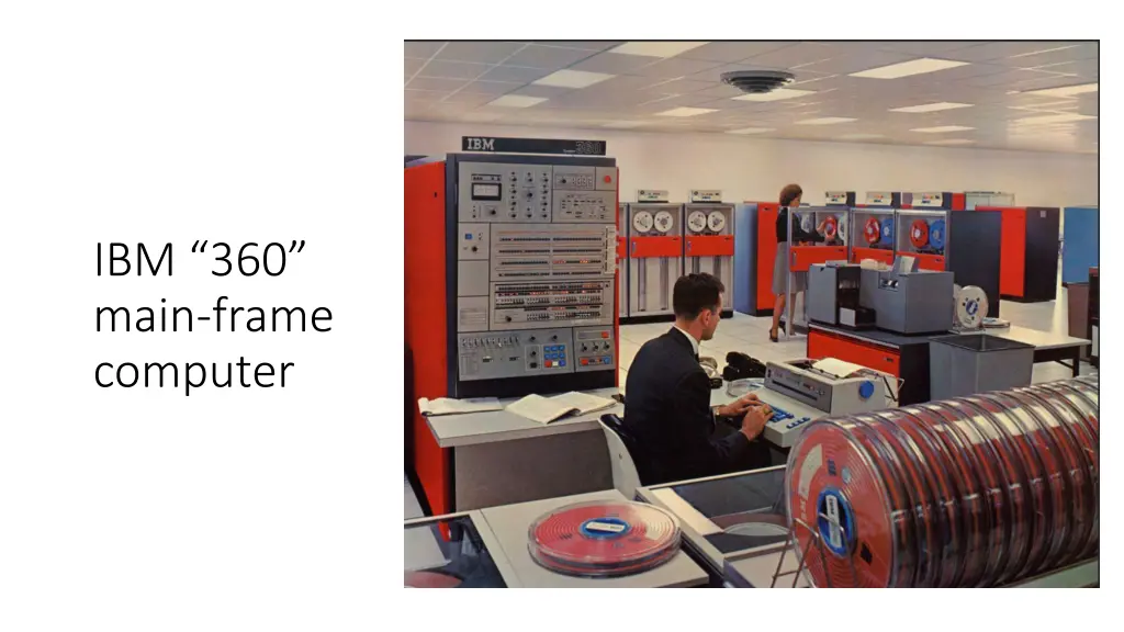 ibm 360 main frame computer