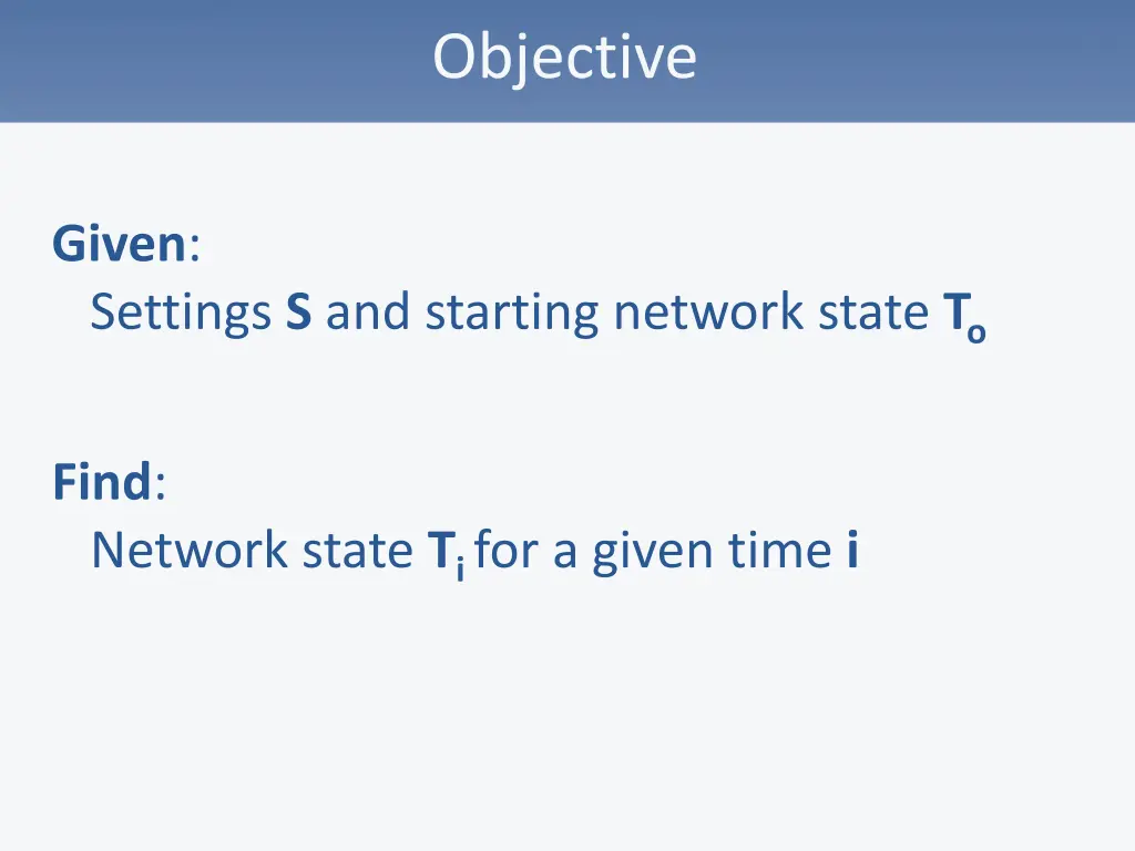 objective