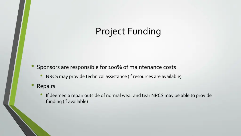 project funding 1