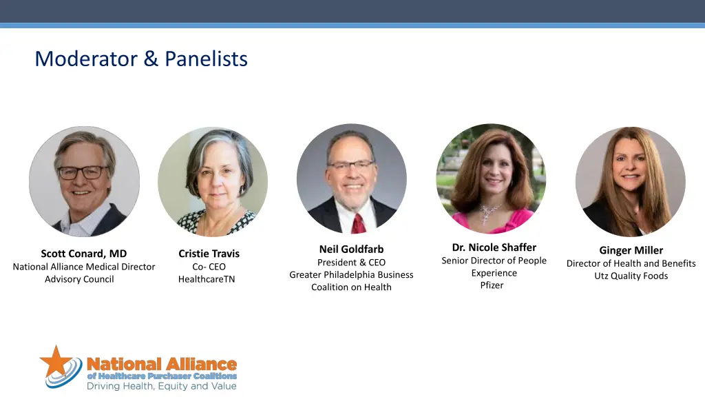 moderator panelists