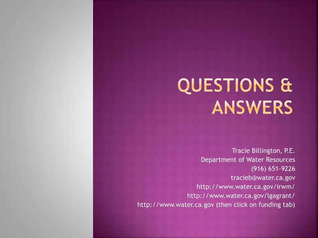 questions answers