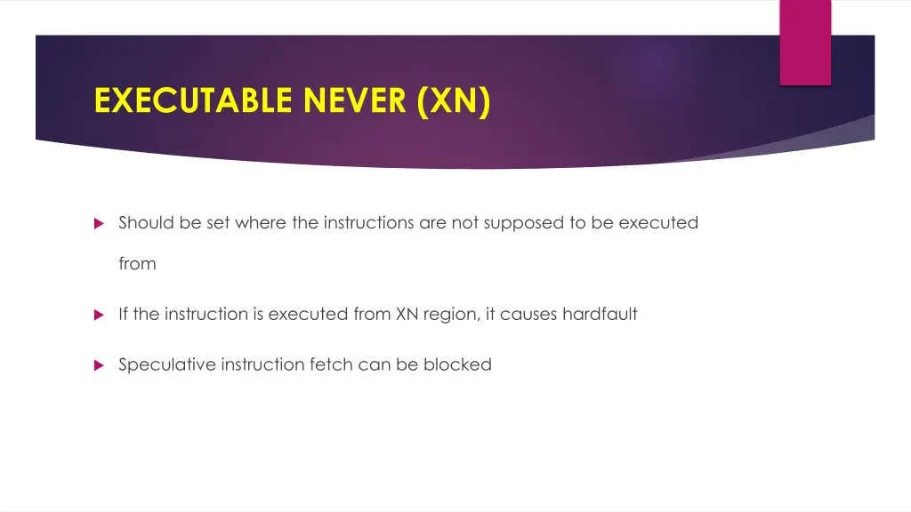 executable never xn